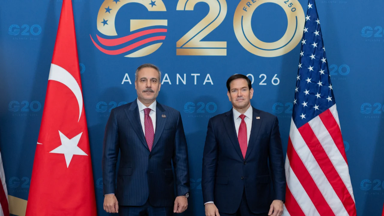Dışişleri Bakanı Fidan, ABD Dışişleri Bakanı Rubio ile bir araya geldi