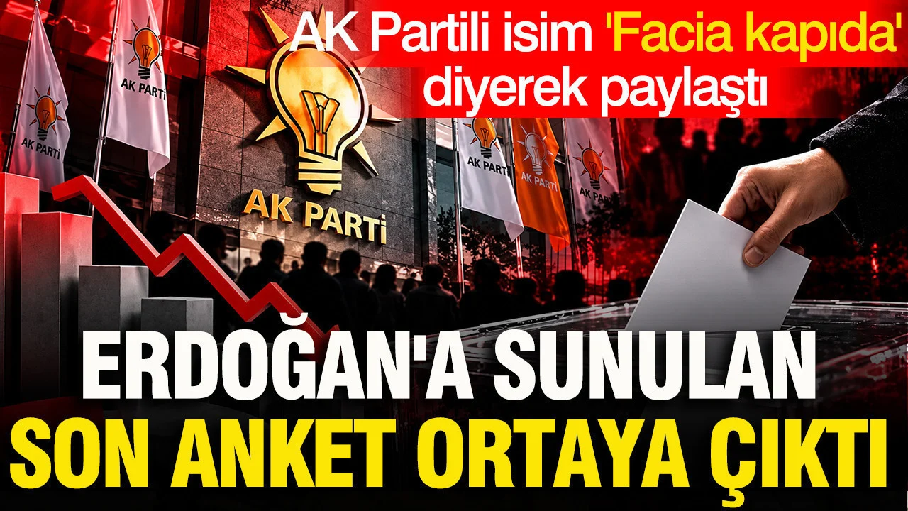 AK Parti’de büyük oy kaybı