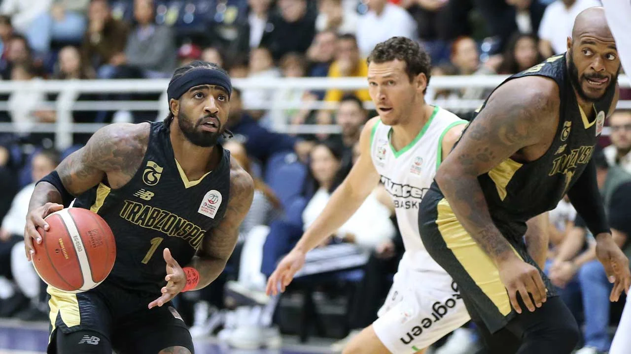 Trabzonspor deplasmanda Yukatel Denizli Basket’i 75-70 mağlup etti