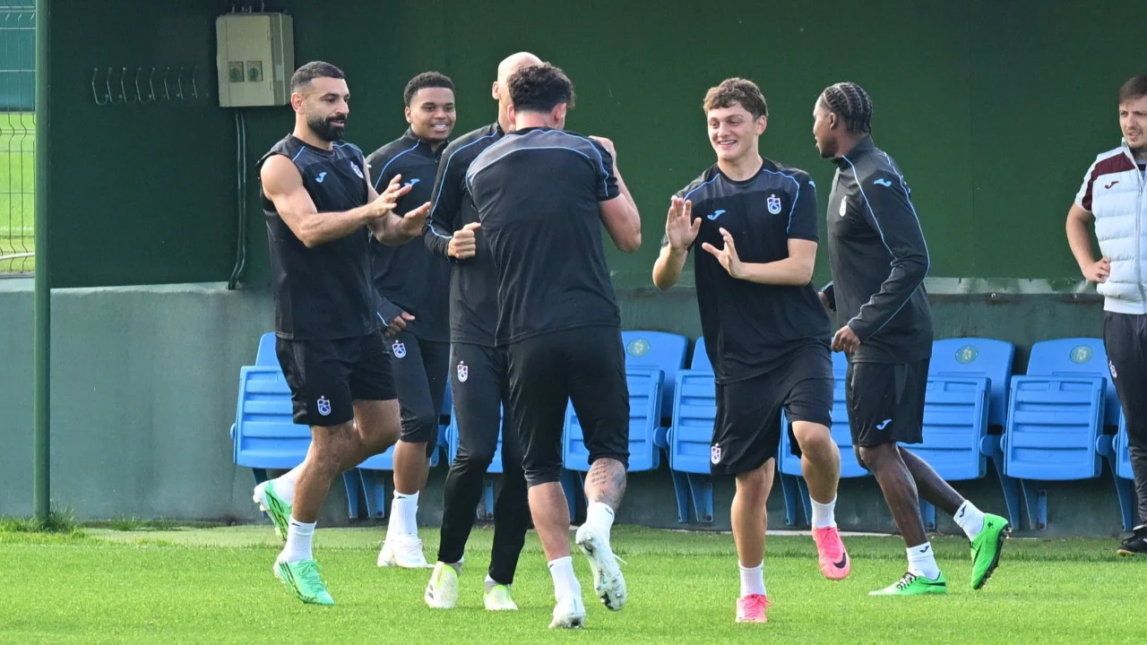 Trabzonspor’da Hearts maçının hazırlıkları sona erdi