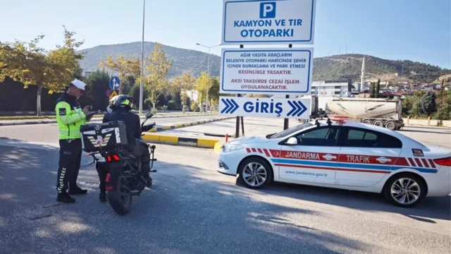 Bilecik’te jandarmadan trafik denetimi