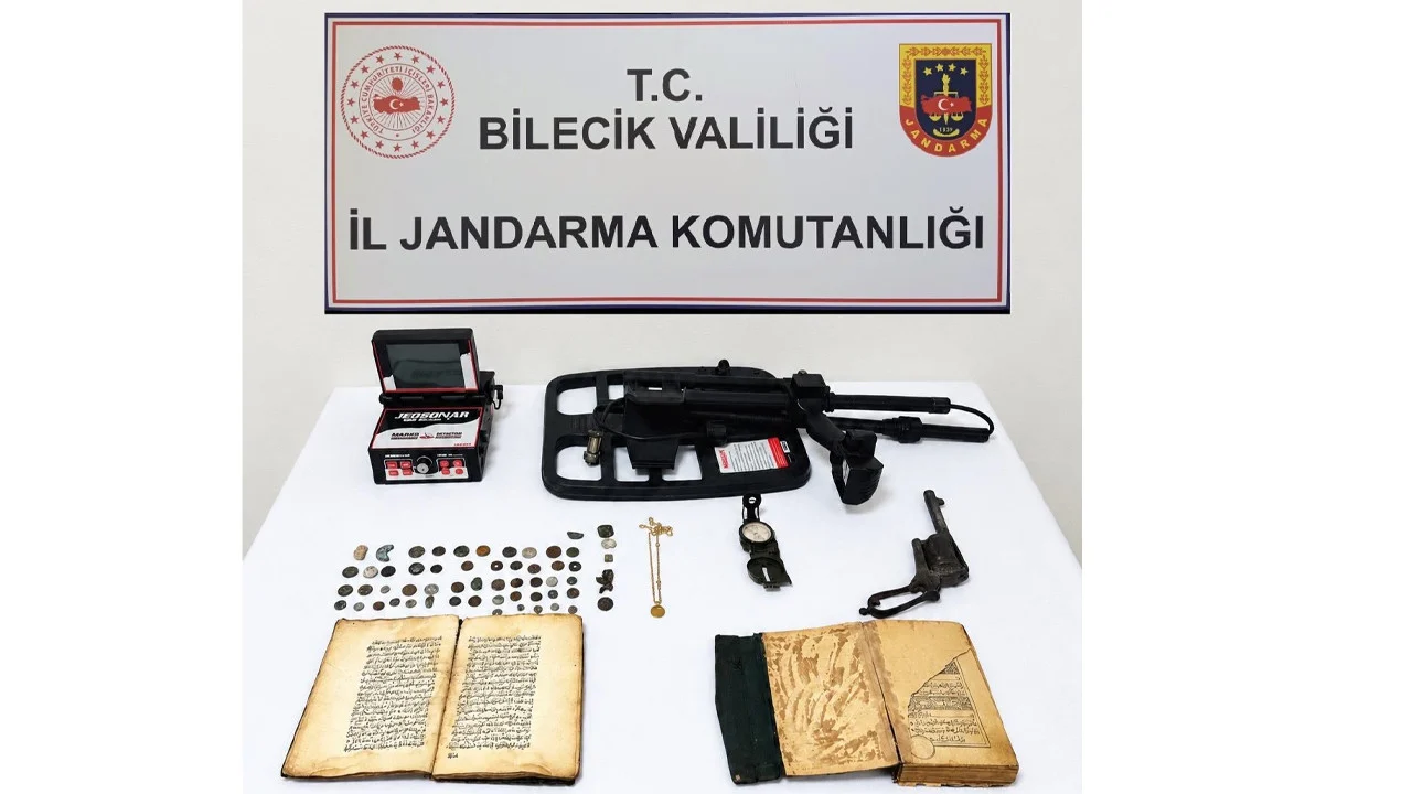 Bilecik Jandarmasından tarihî eser kaçakçılarına darbe