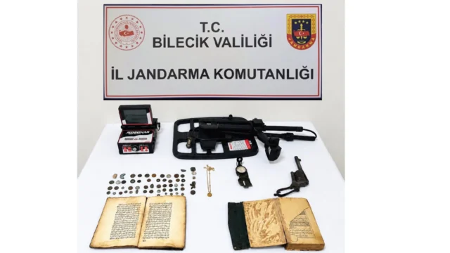 Bilecik Jandarmasından tarihî eser kaçakçılarına darbe